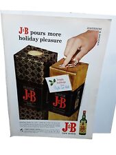 1966 J&B Rare Scotch More In Cost Apart In Quality Vintage Print Ad picture