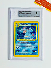 Pokemon BGS 8 Feraligatr Lv69 #5 Holo 1st Edition Neo Genesis 2000 Italian picture