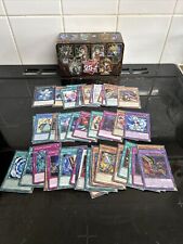Yu Gi Oh Trading Cards & 25th Anniversary Tin. 55 Cards picture