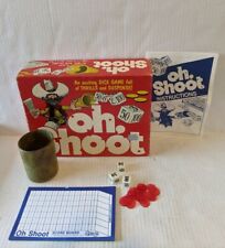 Vintage 1984 Oh Shoot Cowboy Western Dice Game Sea Bay Games Company Made in USA picture