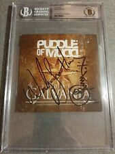 PUDDLE OF MUDD WES SCANTLIN Welcome To Galvania PREORDER SIGNED CD BOOKLET BAS picture