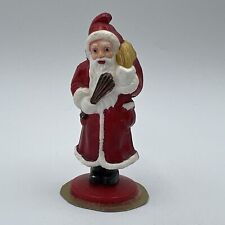 Vtg Viscoloid Celluloid USA Santa Toy Bag Father Christmas Belsnickle 3