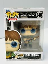 John Lennon #246 The Beatles Funko Pop Rocks Brand New 2021 picture