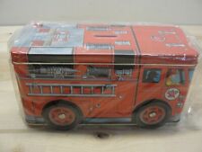 NEW 1997 TEXACO TIN FIRE TRUCK ENGINE BANK picture
