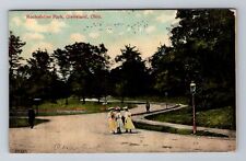 Cleveland OH-Ohio,  Rockefeller Park, c1909 Antique Vintage Souvenir Postcard picture