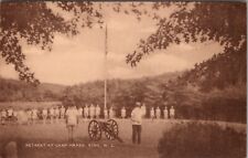 Boy Scouts King North Carolina Retreat at Camp Hanes c1940s Postcard Y4 picture