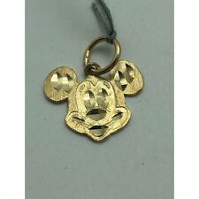 Mickey Mouse 14k Gold Charm Pendant Official Disney Jewelry picture