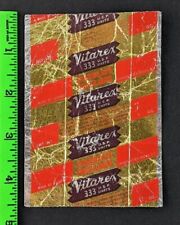 Vintage 1930's Vitarex Chocolate Fruit & Nut Bar EMPTY Candy Wrapper picture