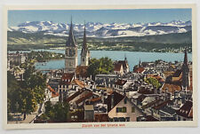 Postcard Zurich Von Der Urania Aus Switzerland picture