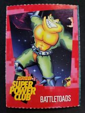 Nintendo Power Super Power Club Magazine Card  #21 Battletoads picture