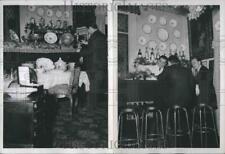 1950 Press Photo Fritz Weber Antique Shop/Night Bar - Frankfurt. - KSG17059 picture