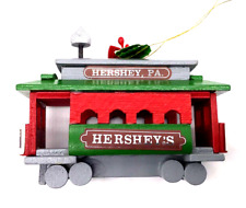 Hersey's Kurt Adler 2002 Ornament Christmas Caboose Train picture