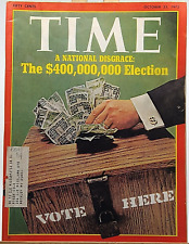 Oct 23, 1972- TIME Magazine- $4,000,000 Election picture