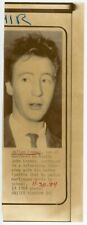 Vintage Julian Lennon Smoked Marijuana Admission 1984 Wire Press Photo TSPP-7 picture