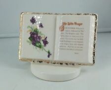 Lord's Prayer Porcelain Floral Pocket Holder Vase 4