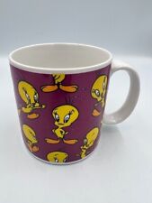 Vintage 1994 Tweety Bird Looney Tunes Coffee Cup Warner Bros Applause Brand picture