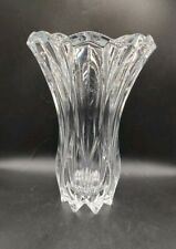 Vtg Celebrations By Mikasa Lead Crystal Clear Glass Flower Vase picture