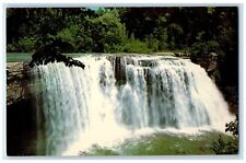 c1960 Salmon Creek Falls Historical Falls Ludlowville Ithaca New York Postcard picture