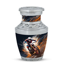 Cremation Urns For Adult Ashes Dirt Bike Charge (3 Inch) Pack Of 1 picture