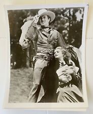Gary Cooper Cowboy Vintage Original Hollywood Celebrity Publicity B & W Photo  picture
