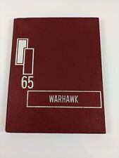 1965 Warhawk North Mahaska Iowa YearBook IA Local Advertising New Sharon K-12 picture