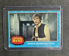 Vintage Topps 1977 STAR WARS - Space pirate Han Solo - Series 1 #4 picture