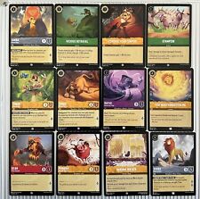 Disney Lorcana Promo Card lot - 15 Cards (Lion King) picture
