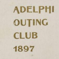 1897 Adelphi Outing Club Dance Condit Orchestra Cambridge Harvard University picture