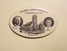 Celluloid  Pocket Mirror 1927 Dedication Jacob's Union Church Jacksonville, Pa. picture