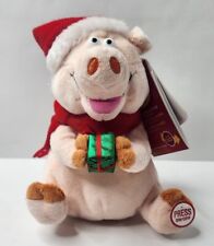 Gemmy - Holiday Living - Animated Christmas Friends - Singing Pig - Read Desc. picture