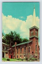 Postcard Illinois Galena IL First Methodist Church 1960s Unposted Chrome picture