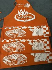 home depot NASCAR Collectible kids workshop apron Set Of 3 picture