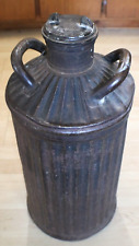 1920s the davis welding 10 gallon gas can patina gas oil service station picture