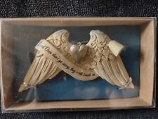 Jim Shore Heartwood Creek Bereavement Angel Wings Ornament 6009571 picture