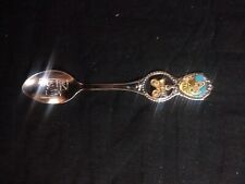 Vintage Souvenir Spoon US Collectible Utah Covered Wagon picture
