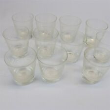 VINTAGE ANTIQUE MIKASA HAND CARVED SHOT GLASSES SOLD AS A LOT OF 11 picture