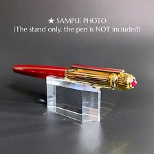 Art Shaped Clear Acrylic Pen Holder For Display Made in Japan picture