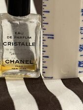 Vintage Cristalle Chanel .13 fl Oz. /4mL Bottle With Only About 1/8th Remaining picture