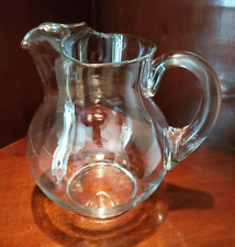 LIBBEY CRISA CLEAR GLASS MARGARITA OR COLD BEVERAGE PITCHER picture