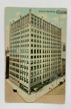 Athletic Building Cleveland Sixth City Ohio Postcard Unposted picture