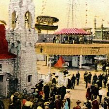 Vintage c1907 PPC Coney Island Postcard 