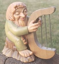 Vintage Anri - Harp Player - Little Folk of Salvan Wooden 3