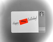 Starbucks Card - Custom Happy Birthday picture