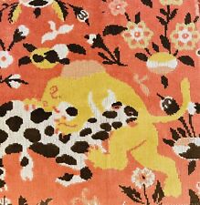 SCHUMACHER Saint Ambrose “Coral” Designer Luxury Fabric Sample—Velvet-NWT picture
