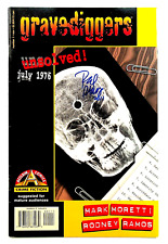 Gravediggers Unsolved #1 Signed by Rodney Ramos Acclaim Comics picture