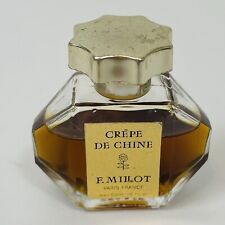 Vintage F. Millot Crepe de Chine Perfume Parfum PARIS France .5 1/2 Fl oz 1960s picture