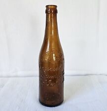 Vintage Amber Colored Crescent Brewing Company Irwin PA Bottle C&Co picture