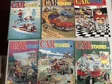 CARtoons Comic Magazine Lot 13 issues, 1968-1971  Car Toons Bag’d Boarded picture