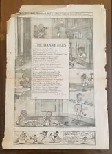 1922 Newspaper Page DANNY DEES World Color Printing Co Paint By Water Ephemera  picture