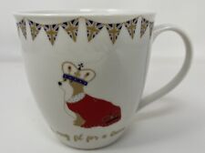 Molly Green “ A Mug Fit For A Queen” Mug 16 Ounces With British Decorations. Pre picture